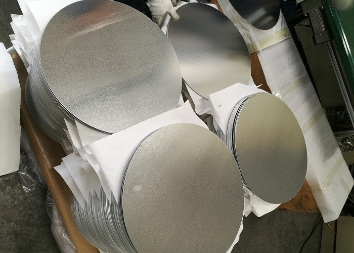 Mill Finish 3000 Series Aluminum Round Plate , Strongest Commercial Grade Aluminum Disks