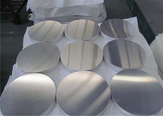 8011 Grade Round Aluminum Plate Deep Punching For Cosmetic Case