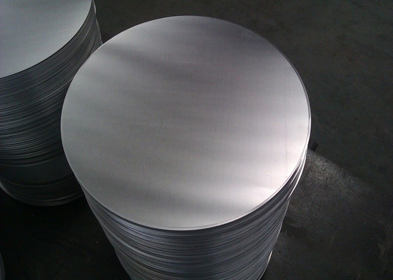Customized Traffic Signs 1100 Aluminum Circle Sheet H14 Mill Finish 900mm