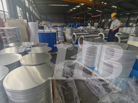 Aluminium Discs Circles customizable for various kitchenware applications with thickness ranging from 0.3 to 6 millimeters