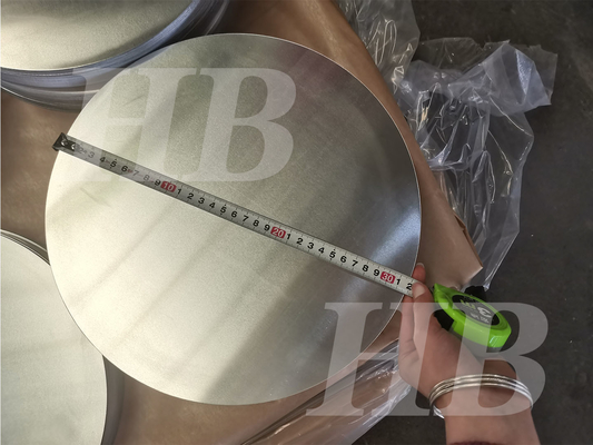 1050 1060 Grade Cast Cookware Hot Rolled Aluminum Circular Plate Alloy