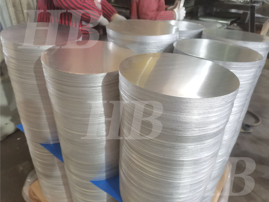 1050 1060 Grade Cast Cookware Hot Rolled Aluminum Circular Plate Alloy