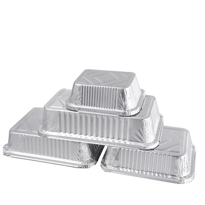 Customized 0.3-6mm Thickness Food-Grade Aluminum Foil Lunch Box with Leak-Proof Sealing for Catering Industry