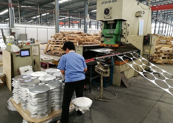 Customized Traffic Signs 1100 Aluminum Circle Sheet H14 Mill Finish 900mm