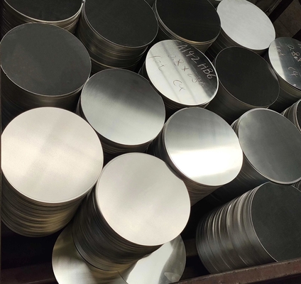 DC 1000 Series Deep Drawing Silver Aluminium  Circles For Aluminum Kitchen Utensils