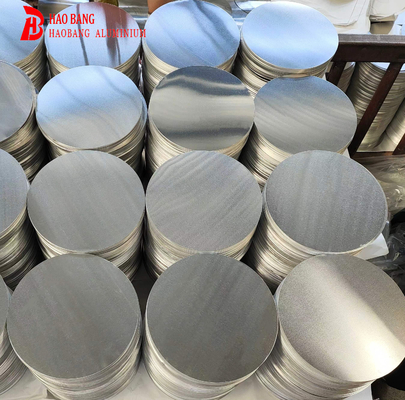 0.45- 6mm Thickness 100-1300 diameter Silver Aluminum Round Circle For Multiple Uses