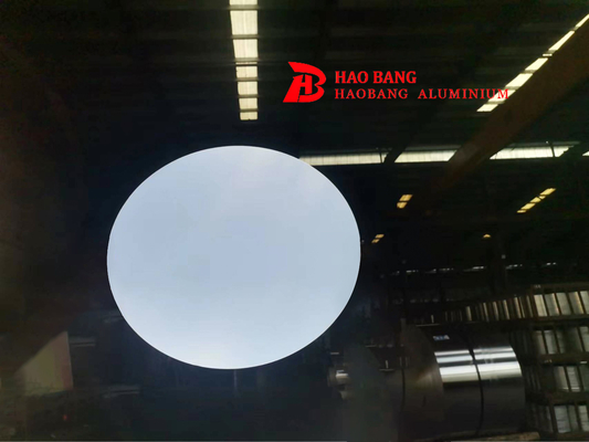 Customizable 0.8mm Aluminum Circles 1100 For Lighting / Lamp Cover / Decoration