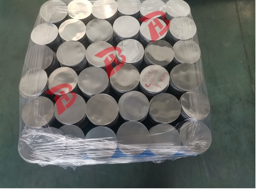 Customized 6mm Alloy 3003 Circular Aluminum Plate H14 Temper For Non Slip Cookware