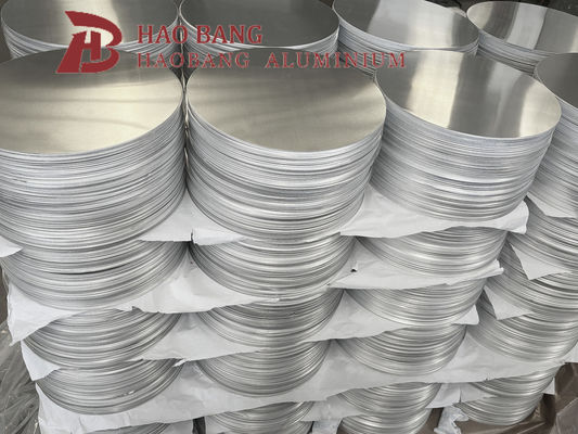 Gleaming Silvery Aluminum Circles 1080/1100 0.3-6.0MM for Household Renovation