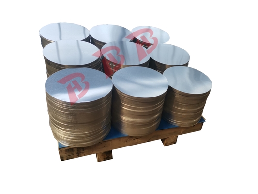 1050 1100 3003  Series Circle Plate Decorative Aluminum Sheet Metal Panels For Cookwares