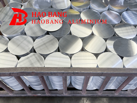 Customized 6mm Alloy 3003 Circle Aluminum Plate H14 Temper For Non Slip Cookware
