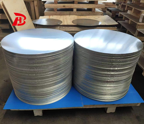 Deep Drawing Aluminum Circle Disc Hot Rolling Process For Cookware