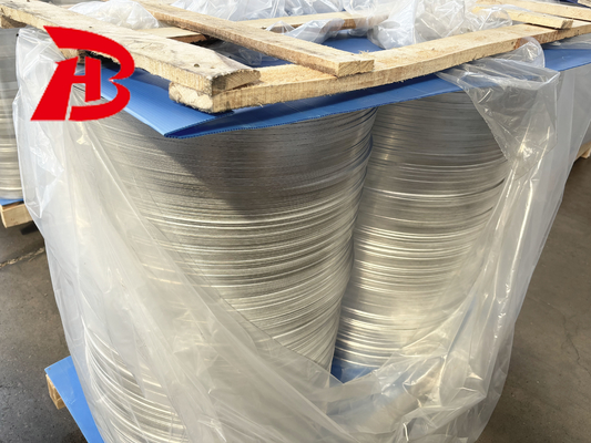 Deep Drawing Aluminum Circle Disc Hot Rolling Process For Cookware
