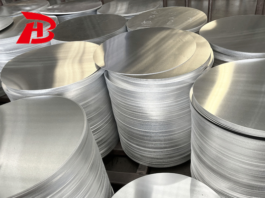 Deep Drawing Aluminum Circle Disc Hot Rolling Process For Cookware