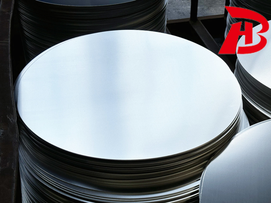 Production Process Fine Aluminum Circle Surface Smooth Mirror Tensile Performance Strong For Non Stick Cookware