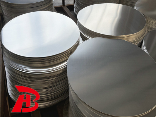 Customized 6mm Alloy 3003 Circular Aluminum Plate H14 Temper For Non Slip Cookware