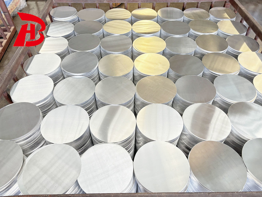 Direct Orders To The Factory 1 3 5 8 Series Aluminum Circle Blanks Corrosion Resistance Strong Tensile For Tea Kettles