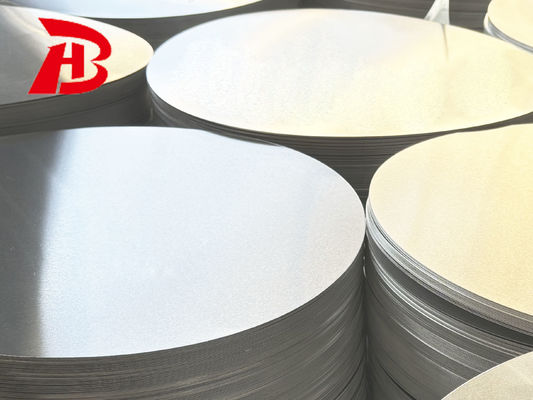 High Flatness Aluminum Disc 1050/3003 Alloy O H12 Temper CC DC Material Deep Drawing Crack Resistant Custom Diameter for Pots Pans Industrial Stamping