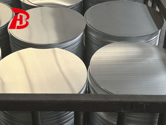 High Flatness Aluminum Disc 1050/3003 Alloy O H12 Temper CC DC Material Deep Drawing Crack Resistant Custom Diameter for Pots Pans Industrial Stamping