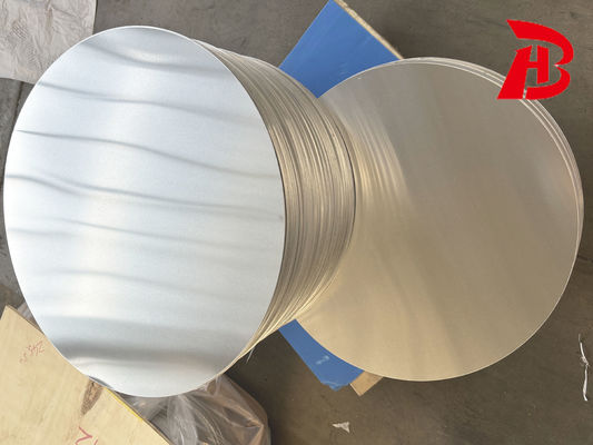 High Flatness Aluminum Disc 1050/3003 Alloy O H12 Temper CC DC Material Deep Drawing Crack Resistant Custom Diameter for Pots Pans Industrial Stamping