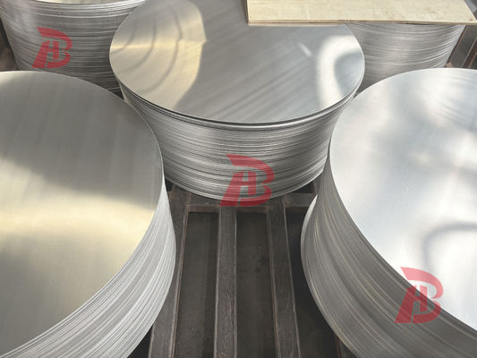 CC DC Raw Material Aluminum Circle 1050 1060 3003 Alloy O H18 Temper Custom Size Deep Drawing Disc
