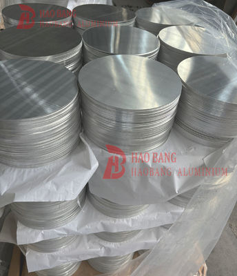 CC DC Raw Material Aluminum Circle 1050 1060 3003 Alloy O H18 Temper Custom Size Deep Drawing Disc