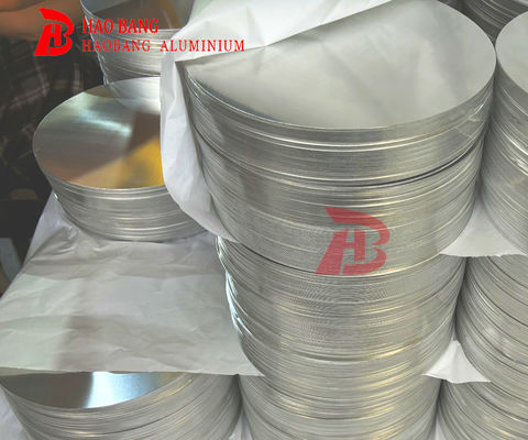 CC DC Raw Material Aluminum Circle 1050 1060 3003 Alloy O H18 Temper Custom Size Deep Drawing Disc