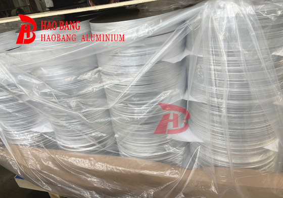 Hot Rolled Cast Rolled Aluminum Wafer Discs Circles Thickness 6mm For Non Stick Pot