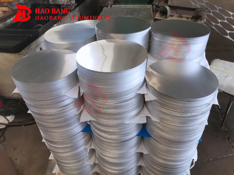 3003 Round Aluminum Discs High Purity Sliver Aluminium Alloys For Industrial