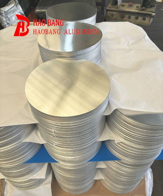 Production Process Fine Aluminum Circle Surface Smooth Mirror Tensile Performance Strong