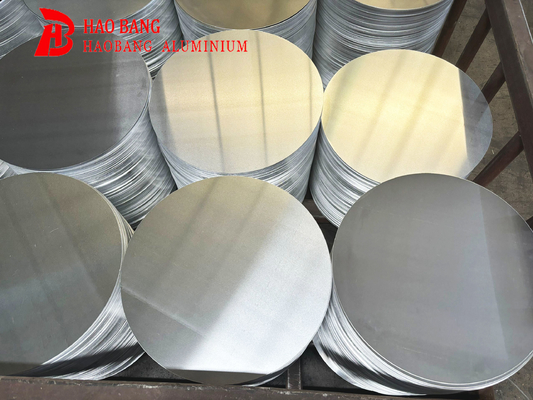 Customized Aluminium Discs and Circles with Diameters 80-1600mm and Thickness 0.3-6mm for High-End Kitchenware