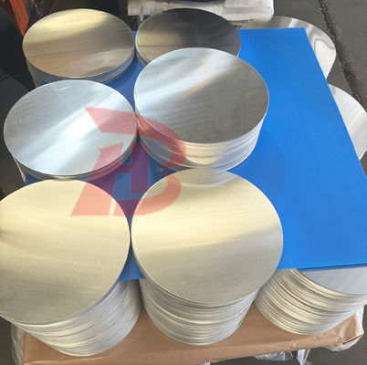 Aluminum Disc Blanks Smooth Surface Durable 1050/1060/1080/1100 Φ80-1600MM 0.3-6.0MM For Kitchen Utensil Making