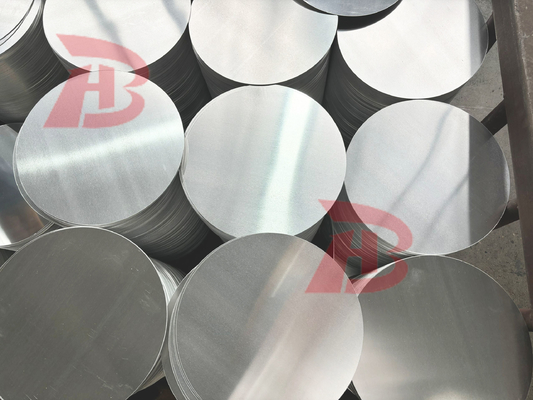Production Process Fine Aluminum Circle Surface Smooth Mirror Tensile Performance Strong