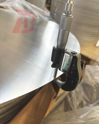 Production Process Fine Aluminum Circle Surface Smooth Mirror Tensile Performance Strong