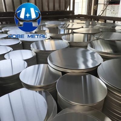 3000 5000 Series Smooth Shiny Surface Round Aluminum Sheet For Kitchen Utensils
