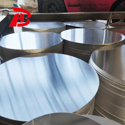 1000 Series Finished Shiny Surface Round Aluminum Sheet For Kitchen Utensils
