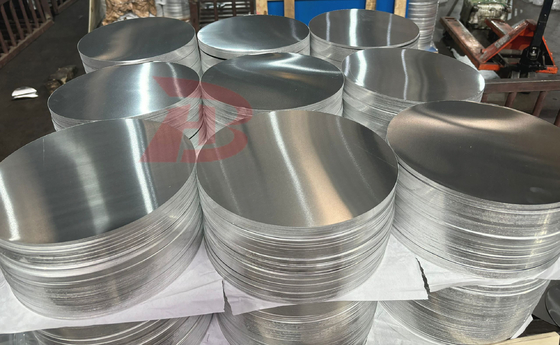 1050 1060 1070 1100 Punching Aluminum Round Disc For Kitchen Ware Cookware