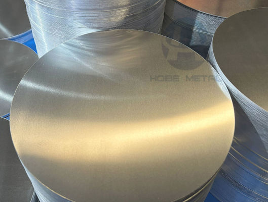 1050 1060 3003 Aluminum Circle Disc with 0.3-6mm Thickness and 100-1000mm Diameter for Deep Drawing Cookware Pots Pans Lamp Covers