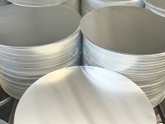 1.6mm Annealing Aluminum Circles Disc Wafer Mill Finished For Frying Pan