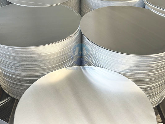 3003 1050 1060 Aluminum Circle Blank O Soft H18, 100–1000mm Dia, Deep Drawing Aluminum Disc for Cookware Stamping