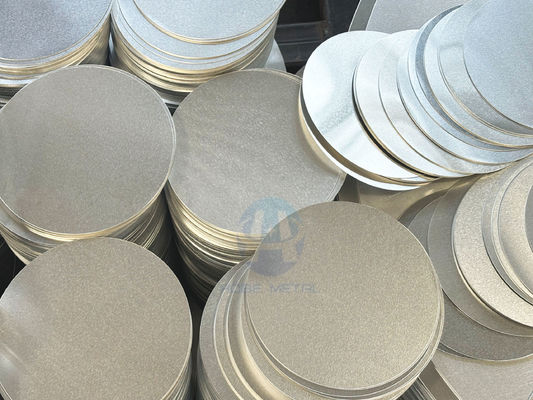 Competitive Price Aluminum Circle, Deep Drawing Aluminum Wafer for Frying Pan, Kettle and Lamp Reflector