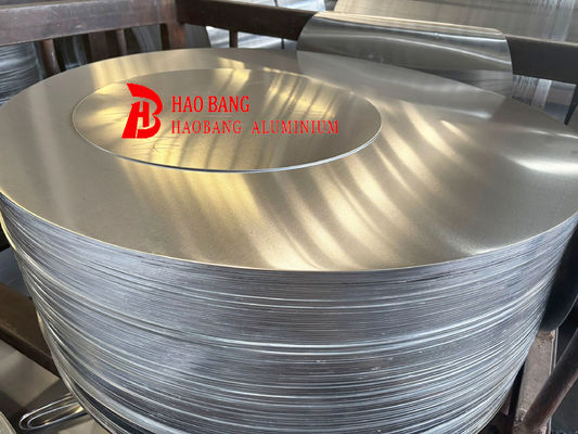Gleaming Silvery Aluminum Circles 1080/1100 0.3-6.0MM for Household Renovation