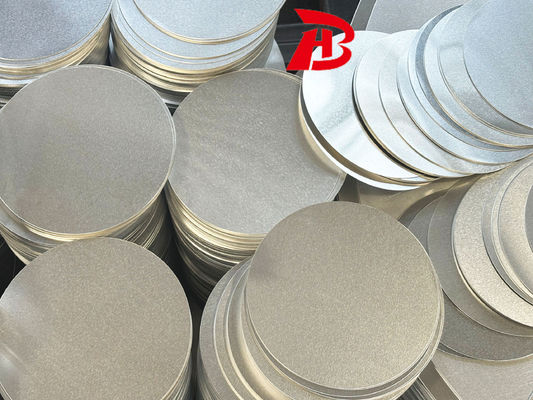High Flatness 1050/3003 Alloy Aluminum Disc Deep Drawing Crack Resistant Custom Diameter 80-1600mm for Cookware and Industrial Stamping