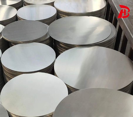 Aluminum Round Sheets Uniform Thickness Rust-Proof 1050/1060/1080/1100 Φ80-1600MM 0.3-6.0MM for Automotive Parts Fabrication