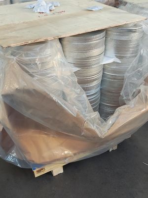 1050 1060 Aluminum Circle Disc H12 Temper Deep Drawing Crack Resistant Blank for Cookware Pots and Pans