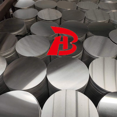 Smooth Surface High Flatness Aluminum Disc 0.3–6mm Thick Custom Size Aluminum Blank for Lamp Cover & Pots