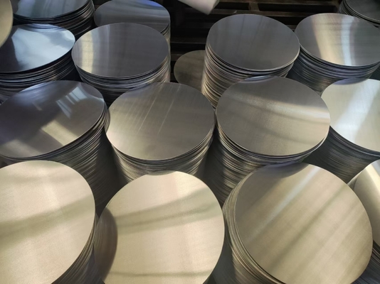 Smooth Surface Finish Aluminium Discs Cut To Size Diameter 100mm-1200mm Reasonable