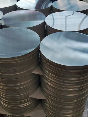Uniform Silvery Aluminum Circles 1050 80-1600MM Dia for Lighting Reflectors