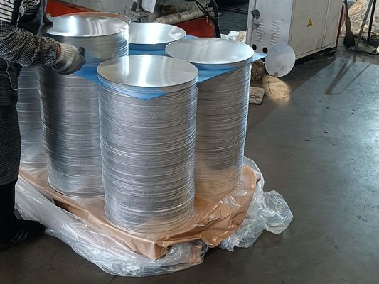 BRIGHT 1060 ALUMINUM CIRCLE CUSTOM SPECS 0.3-6.0MM THICK FOR HOUSEHOLD DECORATION