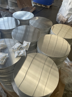Customized aluminum discs of multiple specifications for stamping and drawing, directly supplied by the manufacturer for high-end kitchenware